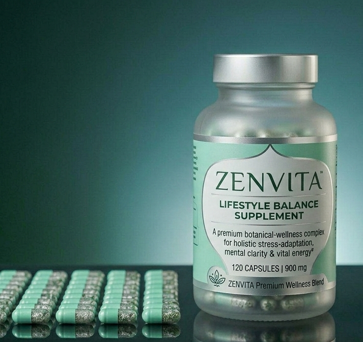 Zenvita – doplněk stravy pro podporu hubnutí, lahvička 60 kapslí